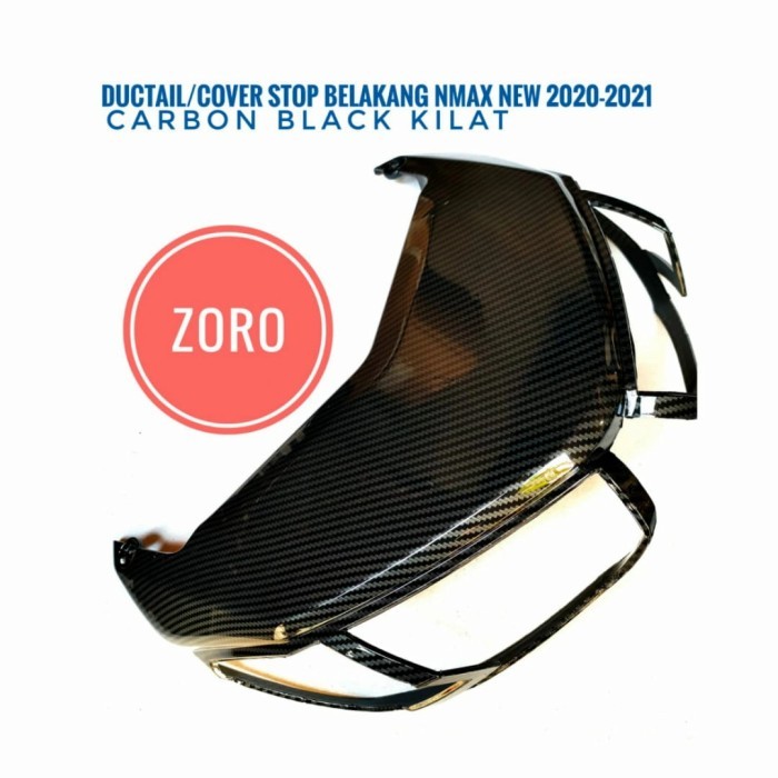Cover Tutup Lampu Stop Belakang Nmax New 2020 2021 Carbon