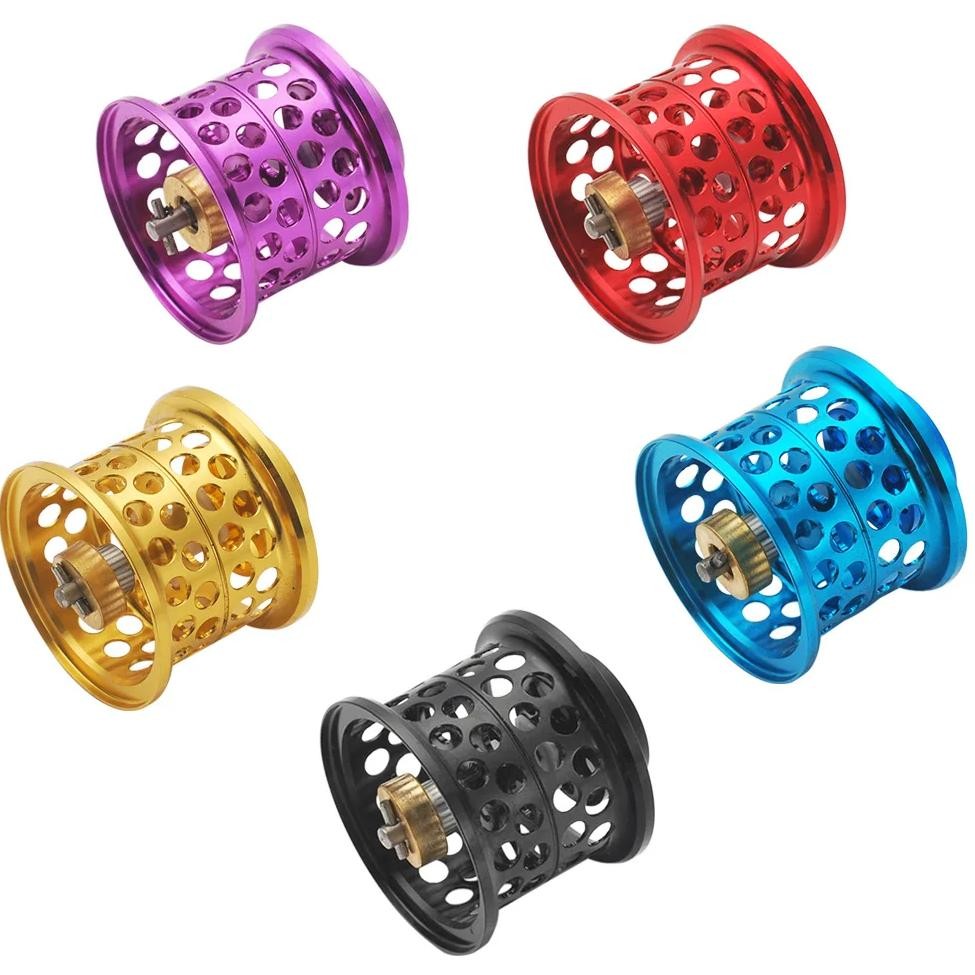 Hot Low Profile Baitcasting Fishing Reel Modified Line Cup Micro-Cup Spool For Daiwa Steez/Ss Sv/T3/