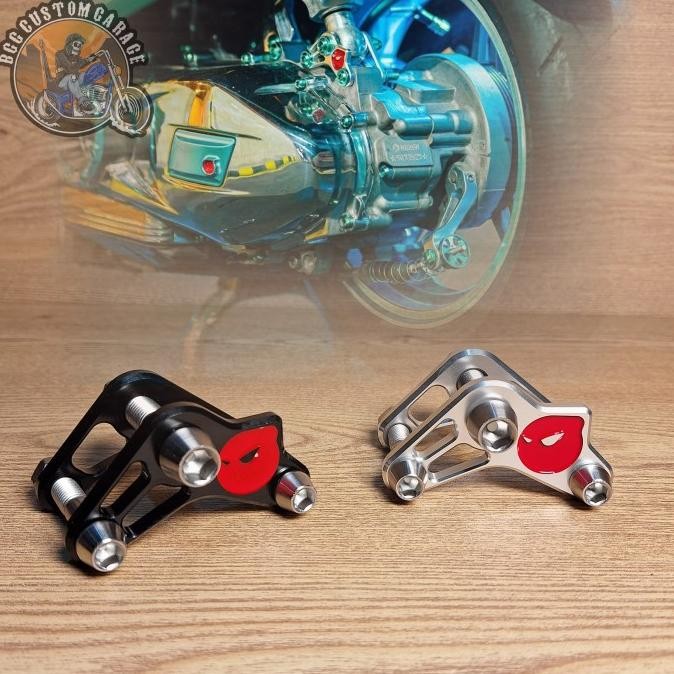 Lowering Kit CNC MARUS Import Vespa Sprint vespa Primavera Vespa S Vespa LX dudukan shock vespa Maru