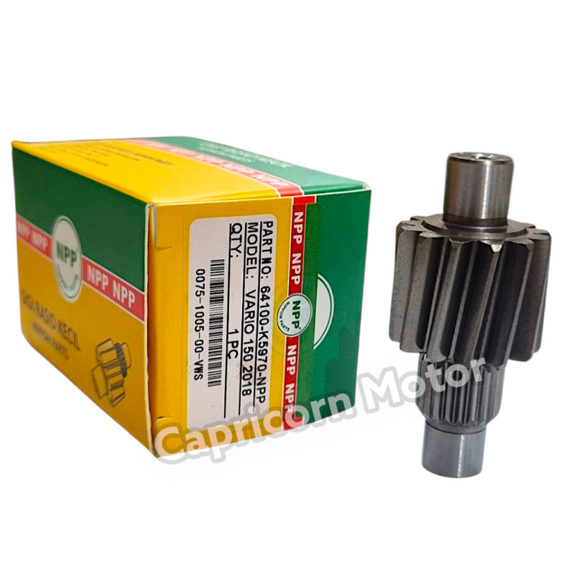 GIGI RASIO KECIL GARDAN VARIO 150 FI INJEKSI GEARBOX SUSUN NPP