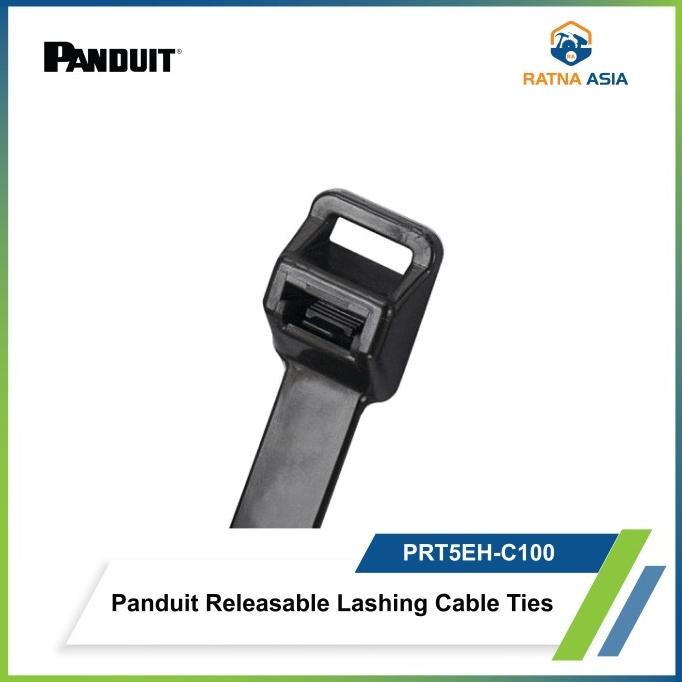 

BEBAS ONGKIR - PANDUIT PRT5EH-C100 CHEMICAL RESISTANT CABLE TIES SZ.511X12.5mm 1 BAG
