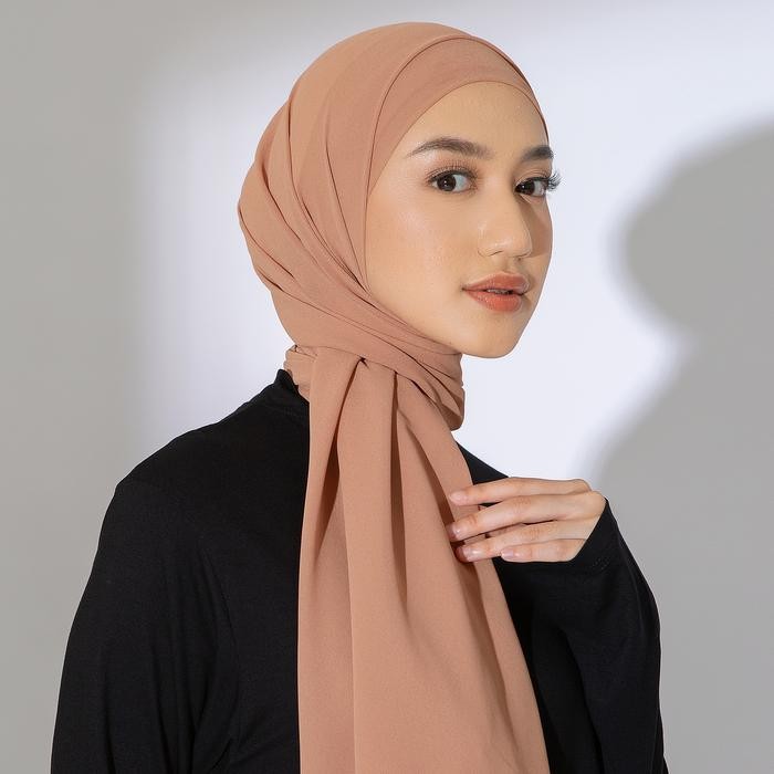 Lozy Hijab - Araa Shawl (Hijab Pashmina Tali Malaysia Hijab Ala Inara Rusli) Kerudung Ceruti Panjang