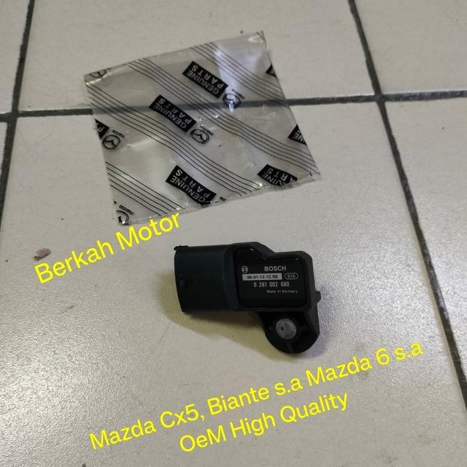 

SENSOR MAP SENOR MANIFOL INTAKE MAZDA CX5 MAZDS 6 BIANTE SKYACTIV OEM STOK TERBATAS