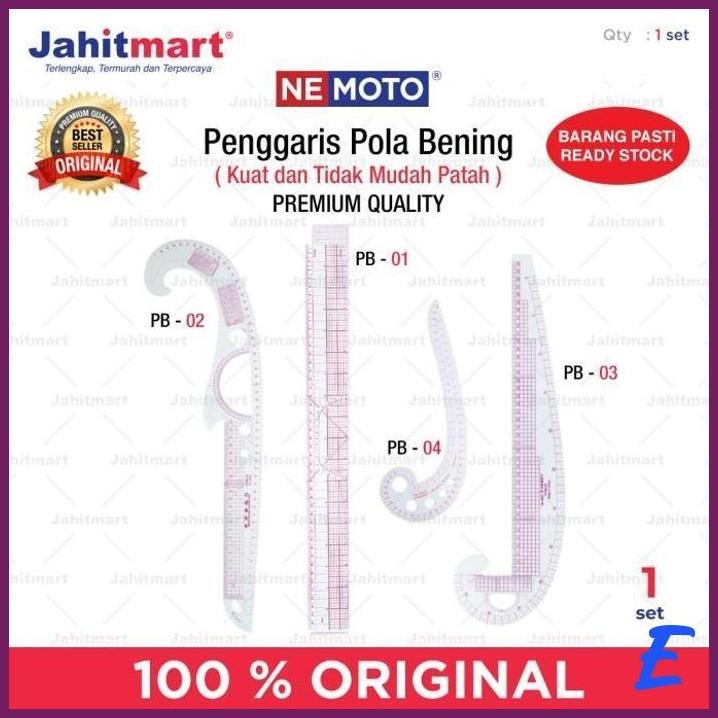 

| JH | PENGGARIS POLA BENING MERK NEMOTO