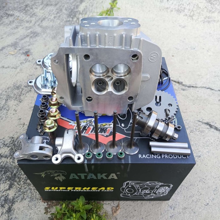 ATAKA Kop Het Cylinder Head Porting cnc Super Head 4 Klep karisma Supra x 125 21 24 KPH supra x125