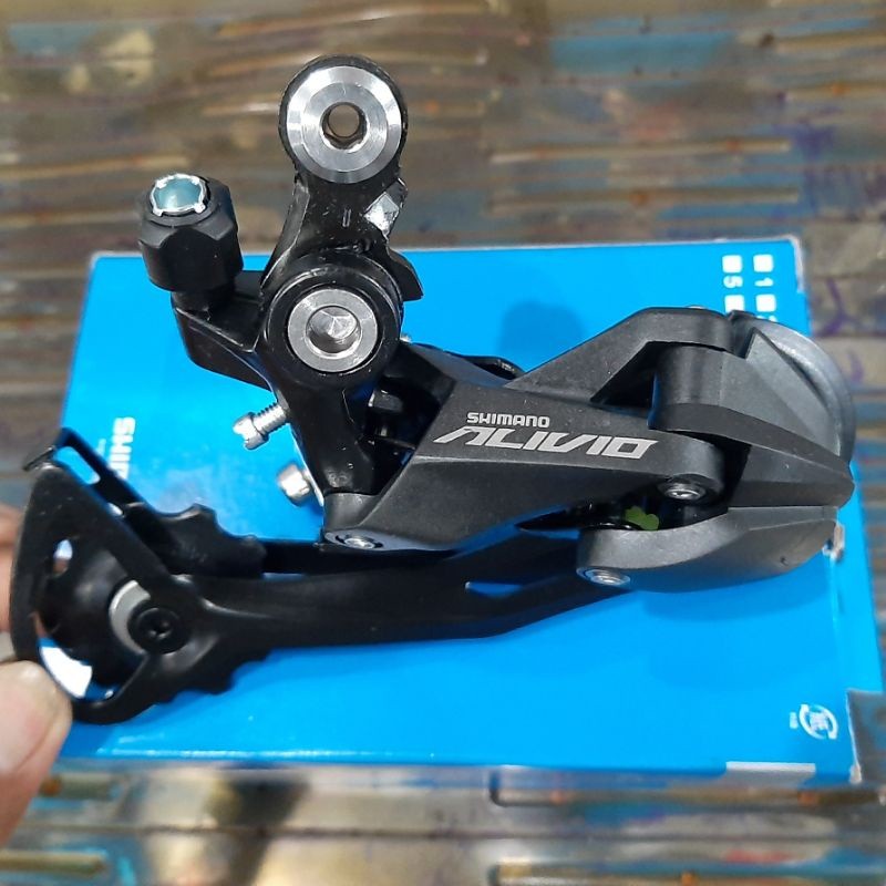 New RD Rear Derailleur Shimano Alivio M3100 7 8 9 Speed SGS Long Cage Model Baru Alivio M4000