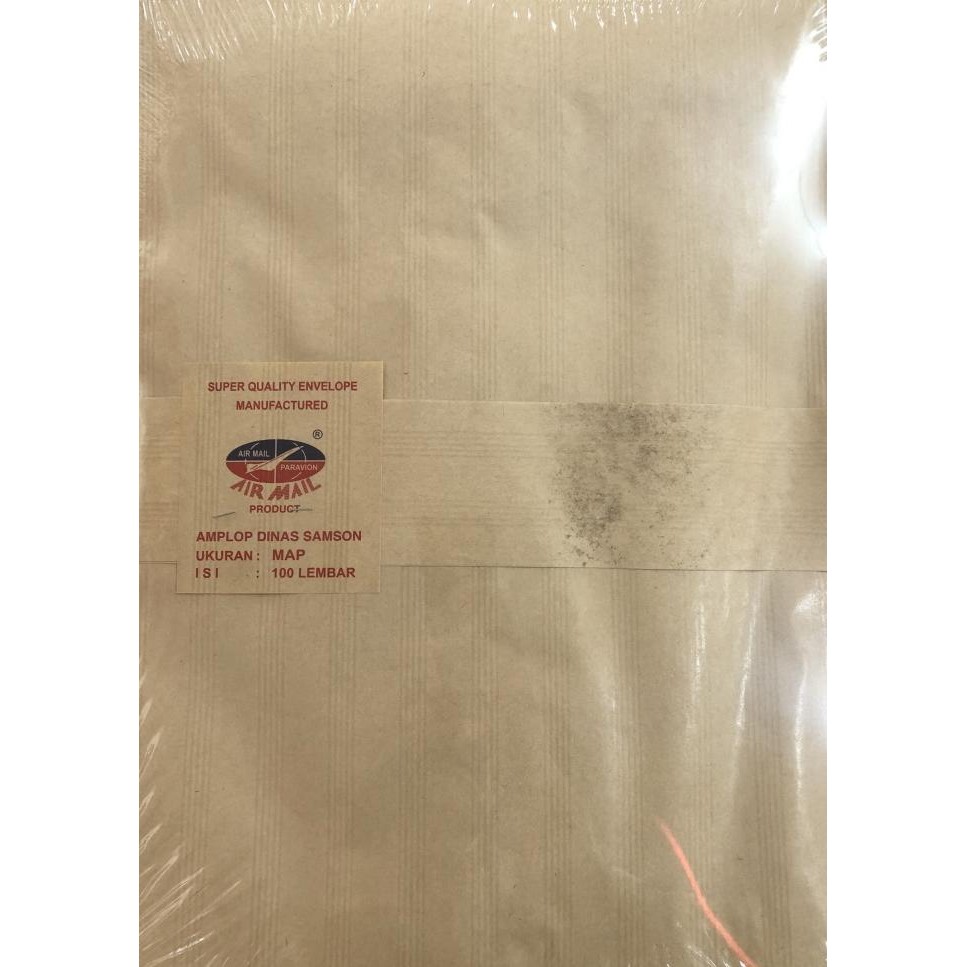 

AMPLOP COKLAT UKURAN MAP STOK TERBATAS