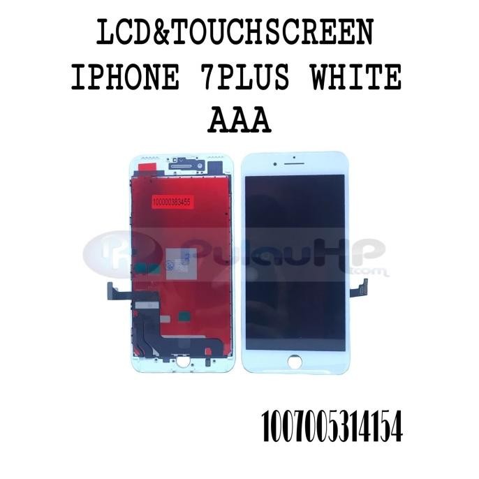 BEBAS ONGKIR - LCD + TOUCHSCREEN IPHONE 7PLUS WHITE AAA