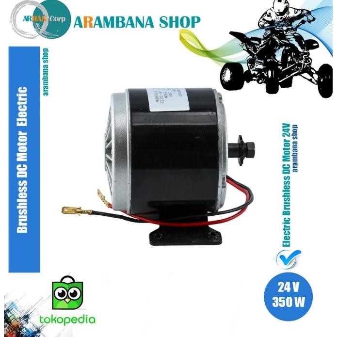 Grosir Dc 24V 350W 2700Rpm Magnet Permanen Generator Motor Listrik