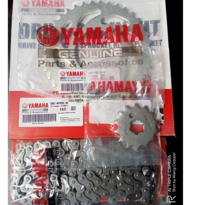 Gear set komplit Yamaha Jupiter MX 135 New Asli yamaha Original