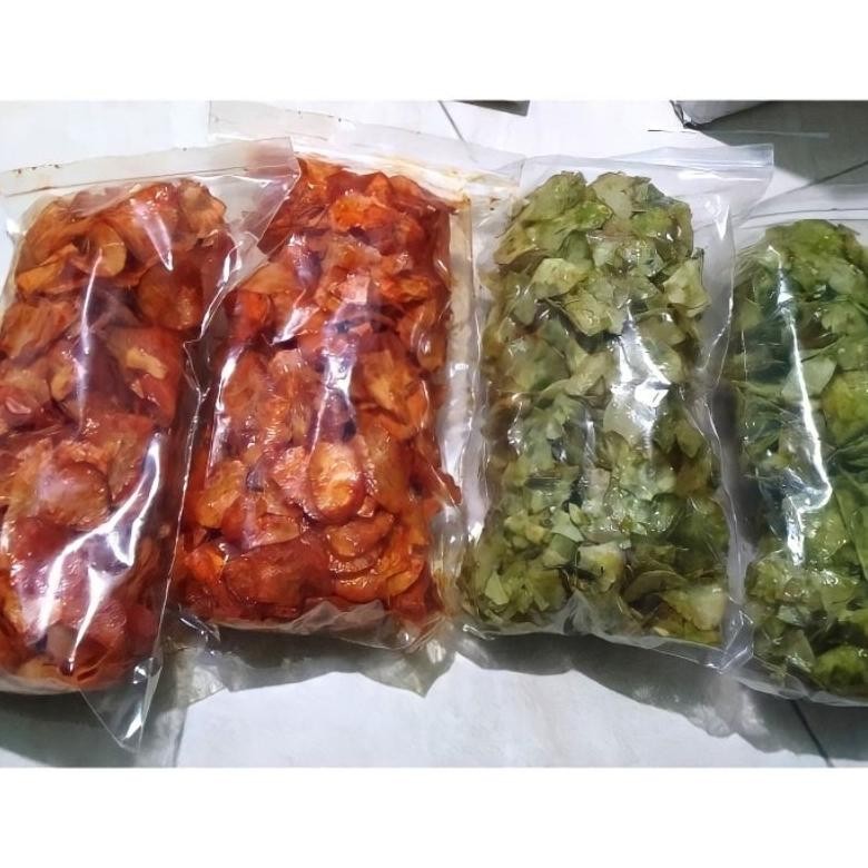 

COD Keripik Singkong Lengket Pedas Manis - 500 Gram rq-56