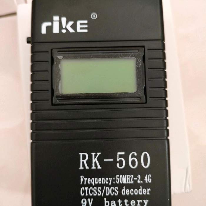 Digital Frekuensi Counter Rk-560
