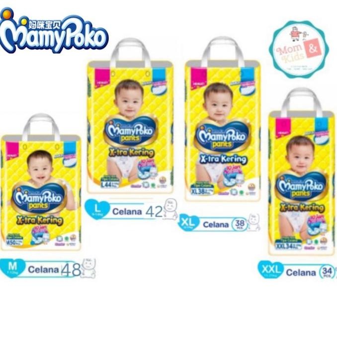 Mamypoko Standard M 50/ L 44 / XL 38 / XXL 34 Termurah