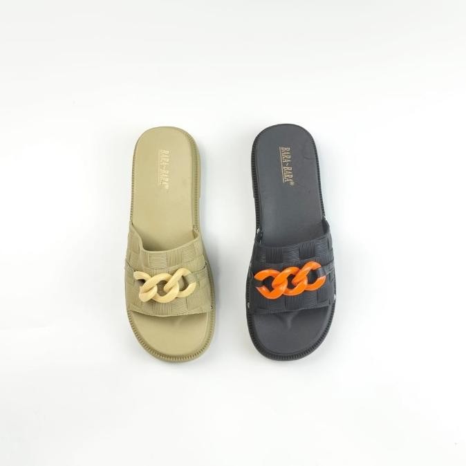 Best Seller, Ws898Kkplv Bara Bara Original Sandal Selop Karet Wedges Sendal Import