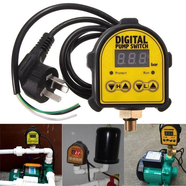 Digital Switch Controller Otomatis Pompa Air Pompa Air Pressure Switch