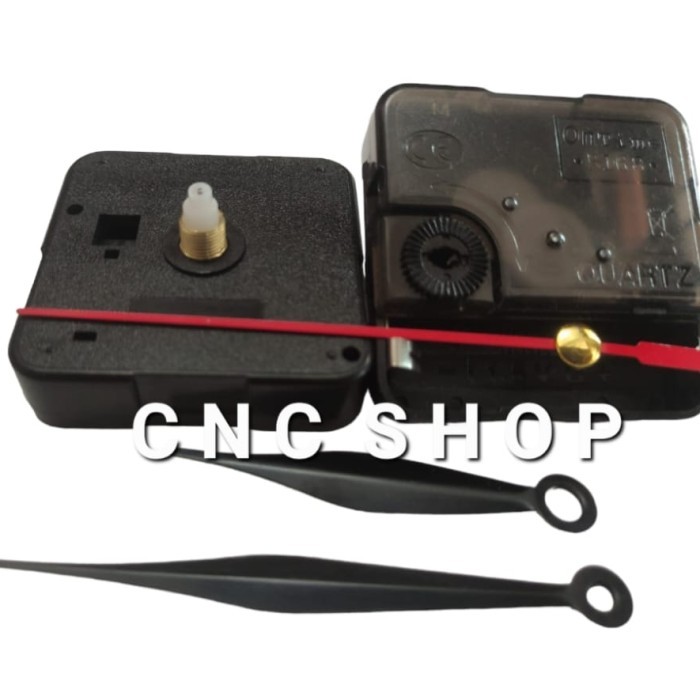 TERMURAH Mesin jam dinding original ONTIME QUARTZ step movement drat baud set
