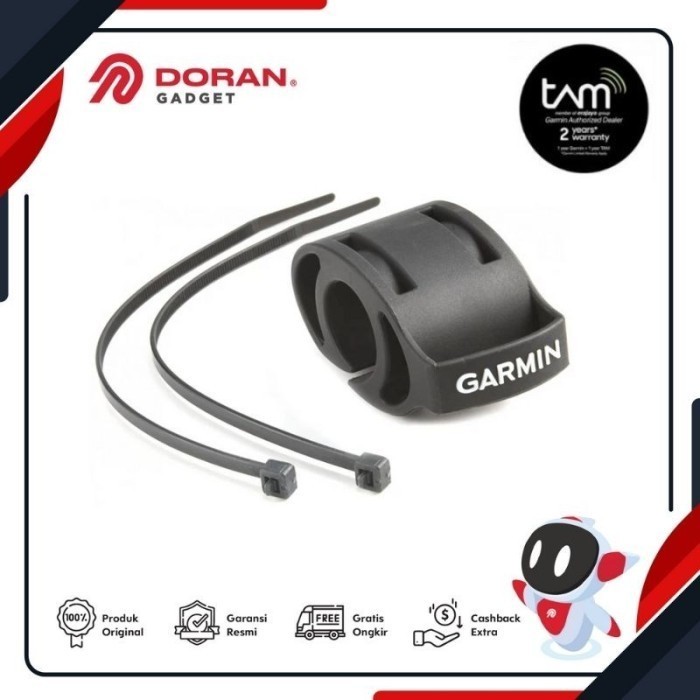 KOMPLIT Garmin Bike Mount Kit Braket Jam Garmin Smart Watch - Original