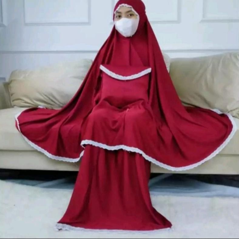 Promo Lebaran Mukenah Polos Anak 7-13 Tahun Terbaru 2022 / Mukena Anak Perempuan / Mukenah Anak 10 T