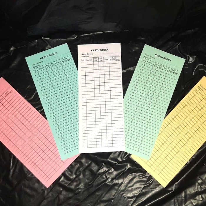 

kartu stok obat kartu stok barang