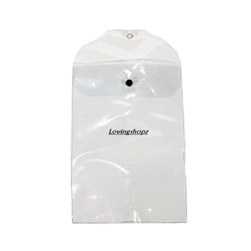 

Plastik Dokumen A5, Kantong Dokumen berkancing ukuran 16 cm x 22 cm