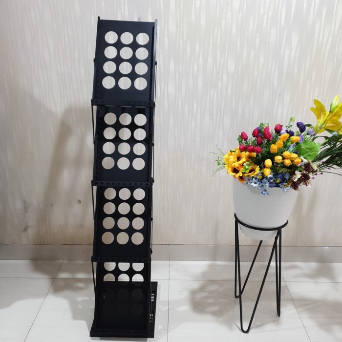 

Rak Brosur Lipat 4 Susun