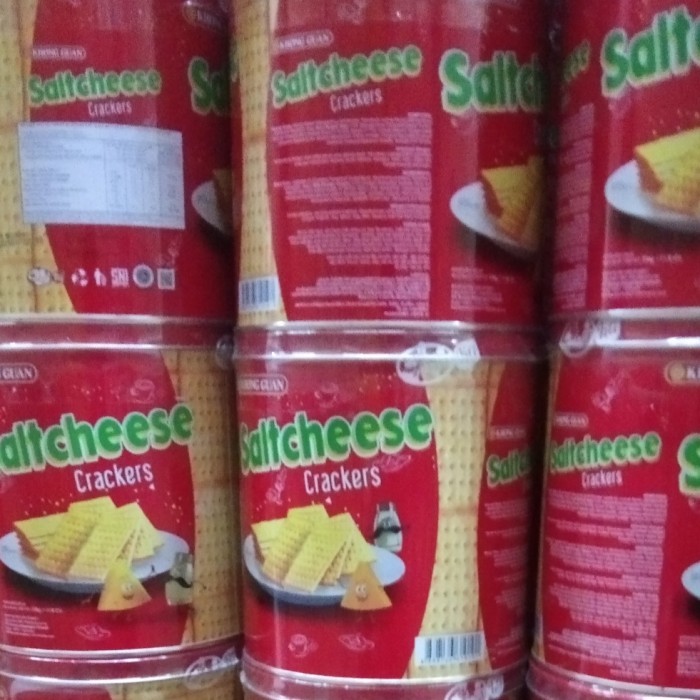 

khongguan saltcheese crackers 336 gram 1 karton isi 6
