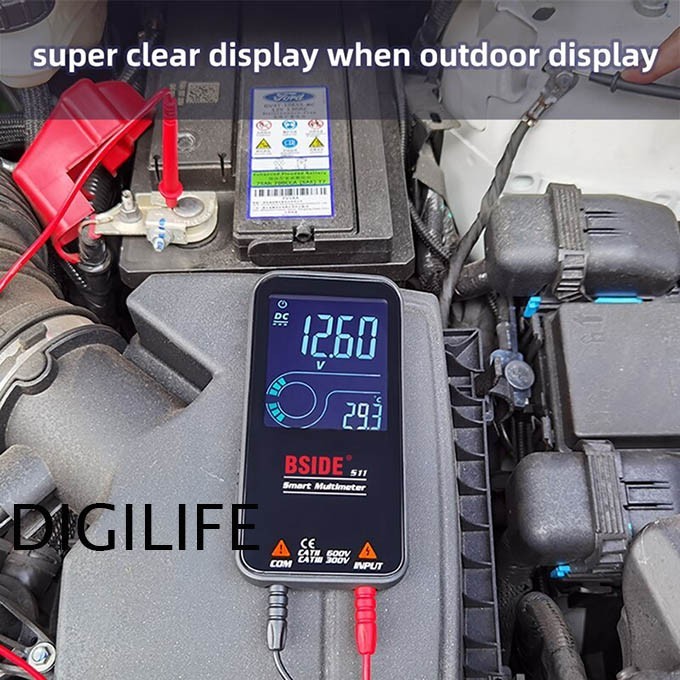 

TERBARU! BSIDE S11 Multimeter Smart Multi Tester Resistance Digital AC DC Ohm