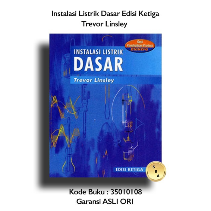 

PROMO! Buku Instalasi Listrik Dasar Edisi Ke 3 Trevor Linsley Erlangga