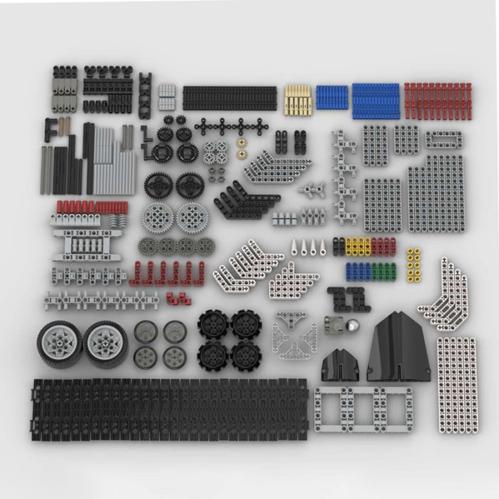 

TERLARIS! New fit for Robot EV3 45544 Core Set Mindstorms EV3 9898 Parts