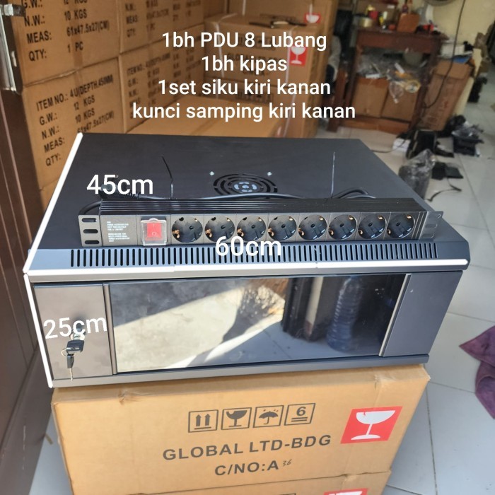 TERLARIS rak server 4u / wallmount rak 4U