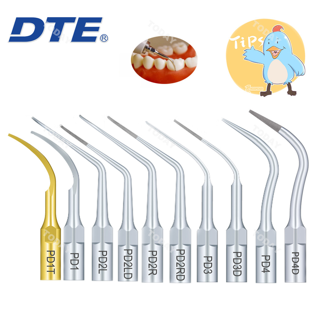 GUMO DTE Dental Ultrasonic Scaler Tips For Endo Periodontics Activation Fit DTE/NSK SATELEC Ultrason