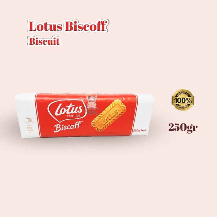 

Lotus Biscoff Kemasan 250 Gram