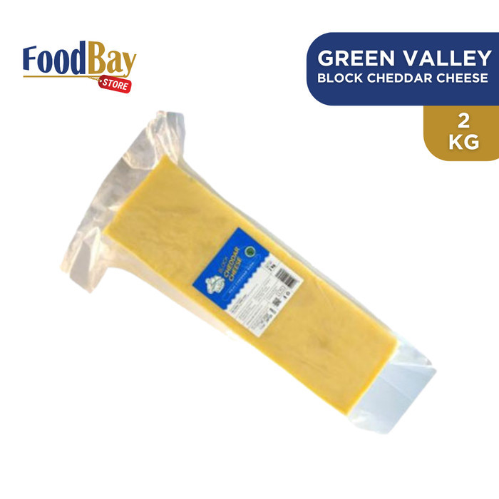 

GREEN VALLEY - Block Cheddar Cheese 2 Kg