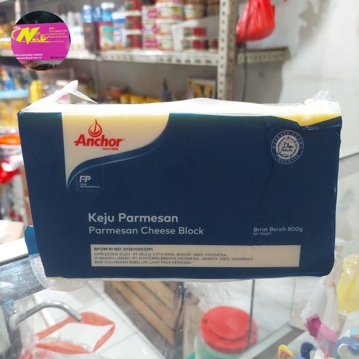 

anchor keju parmesan 800 gram khusus grab dan gojek