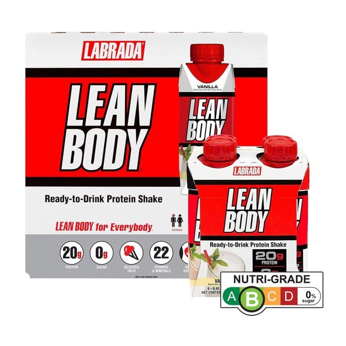 

Labrada Lean Body Vanilla Protein Shake 16 250 ml