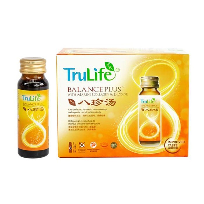 

TruLife Balance Plus (Ba Zhen Tang) 8's X 50 ML