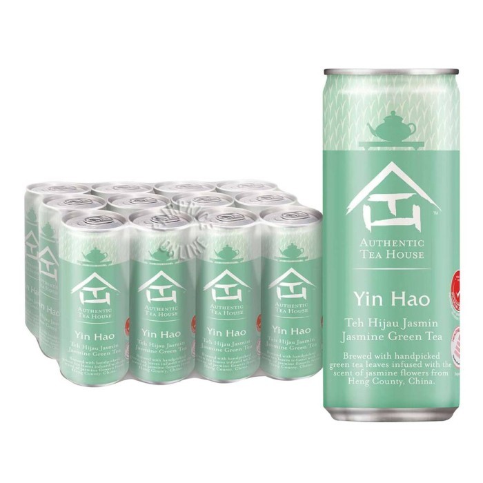 

Authentic Tea House Yin Hao Unsweetened Jasmine Green Tea (12 x 300ml)