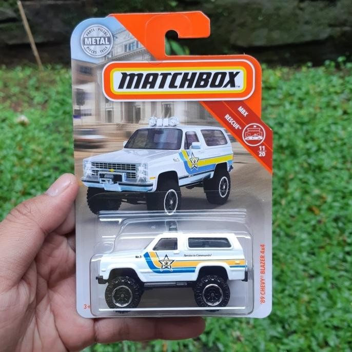 Matchbox Chevy Blazer 4x4 Sherif Putih
