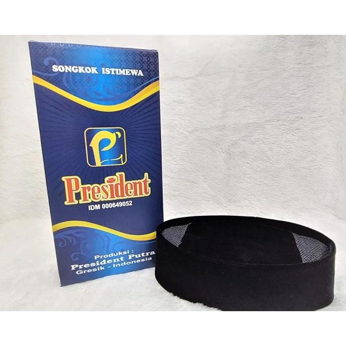 Diskon Songkok President Asli Songkok Hitam Nasional Merk President Asli