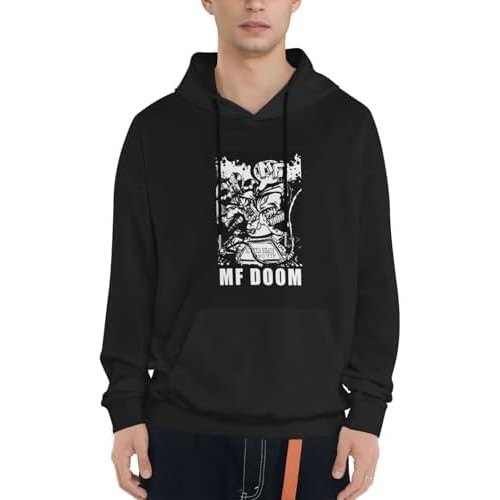 Rapper Hoodie Pria Dicetak Lembut Atasan Longgar Hoodies Hip-Hop Band Style|rBjR0lO6|