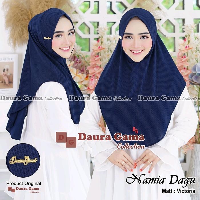 TERMURAH DEWISA SHOP- HIJAB INSTAN NAMIA DAGU NONPED JERSEY VICTORIA ORI DAURA GAMA DEWASA KERUDUNG