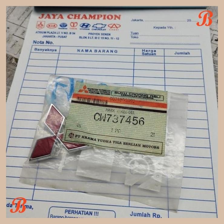 [TSD] EMBLEM TIGA BERLIAN DEPAN KUDA GRANDIA /DIAMOND