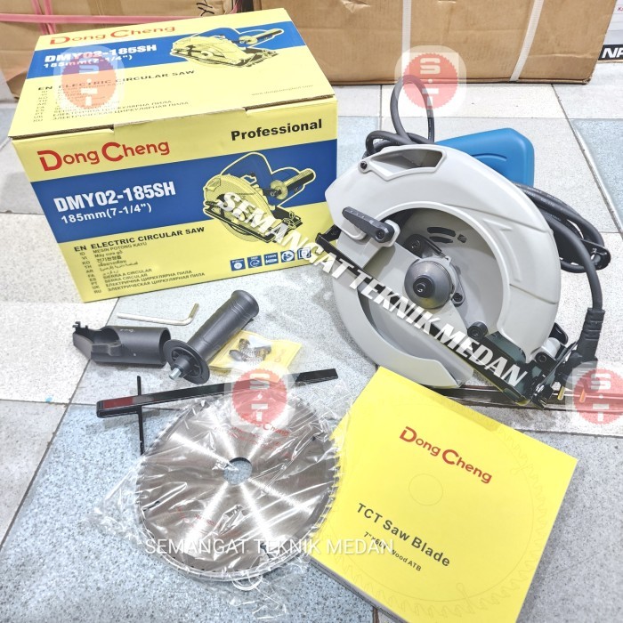 Dmy02-185Sh Mesin Gergaji Kayu Circular Saw 7" Dongcheng Dmy 02 185 Sh