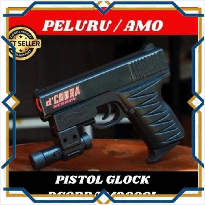 [RMC] DCOBRA PISTOL GLOCK KOKANG M2000L - TEMBAKAN COBRA SPRING PLURU ANAK