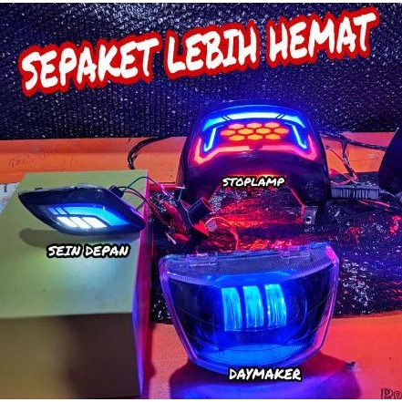 TERMURAH - DAYMAKER FIZ R /SEIN CUSTOM/ Stoplamp custom f1zR dan vega r old