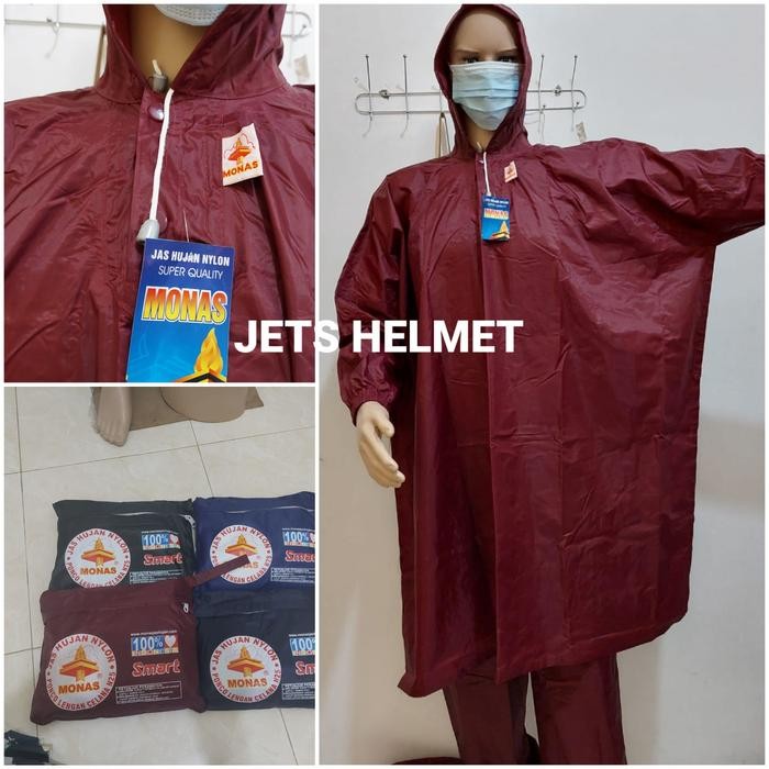 Jas Hujan Monas N25 Ponco Lengan Celana original / Jas Hujan Kelelawar Celana