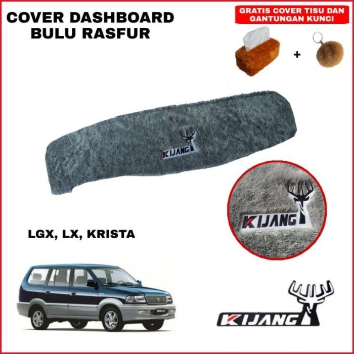 READY STOCK VARIASI INTERIOR COVER ALAS DASHBOARD MOBIL BORDIR KIJANG KAPSUL, LGX,