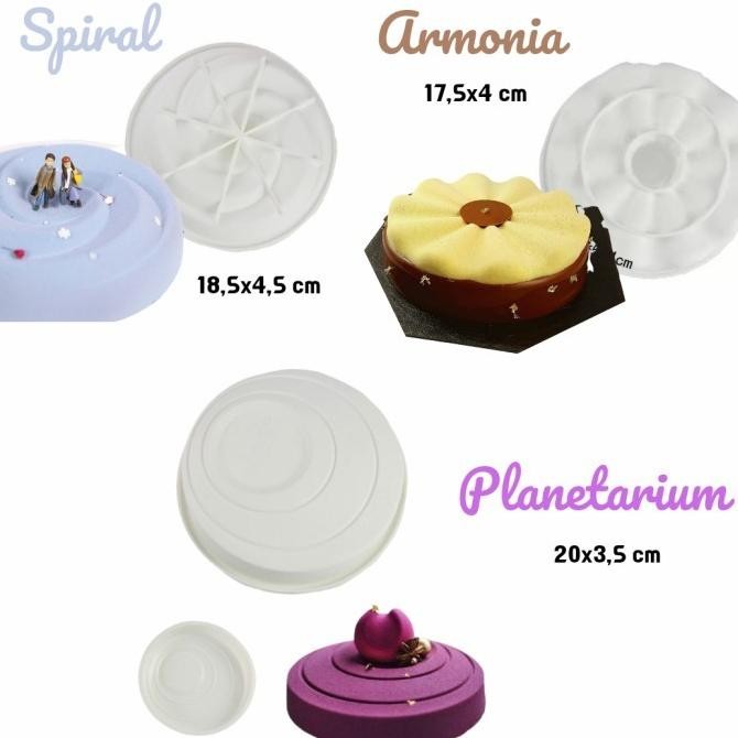 CETAKAN SILIKON ENTREMET SILIKON PUDING CETAKAN PUDING SILIKON KUE -