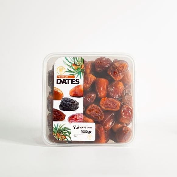 

Kurma Sukari Thinwall 1 Kg - Kurma Raja Basah Premium Quality
