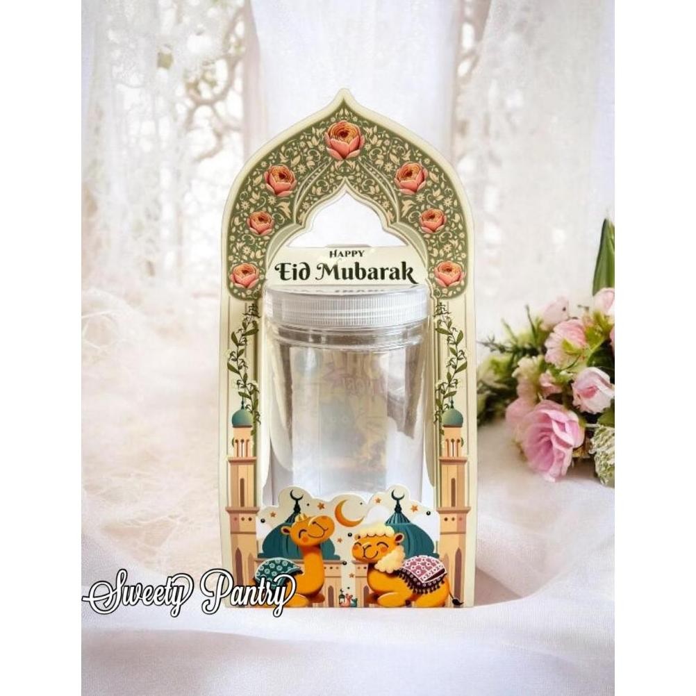 

10PCS - Box hampers Lebaran kotak packaging Sleeve Toples jar Idul Fitri